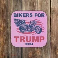 Bikers For Trump 2024 United States Coaster thumb 0