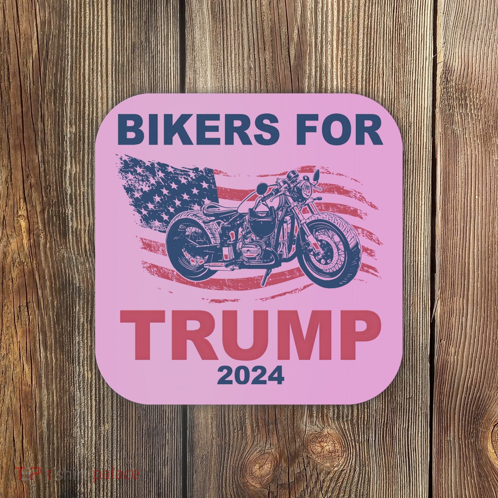 Bikers For Trump 2024 United States Coaster