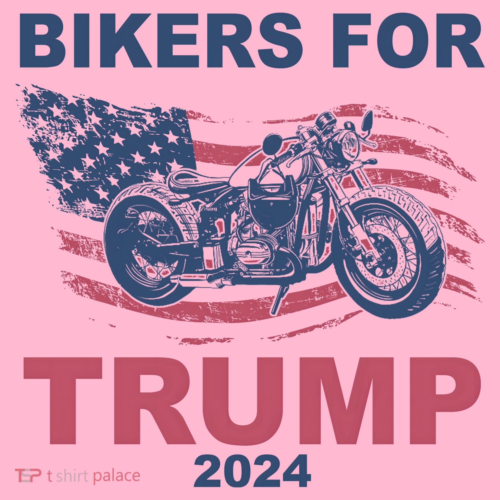 Bikers For Trump 2024 United States Coaster