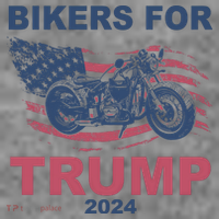Bikers For Trump 2024 United States Toddler Hoodie thumb 2