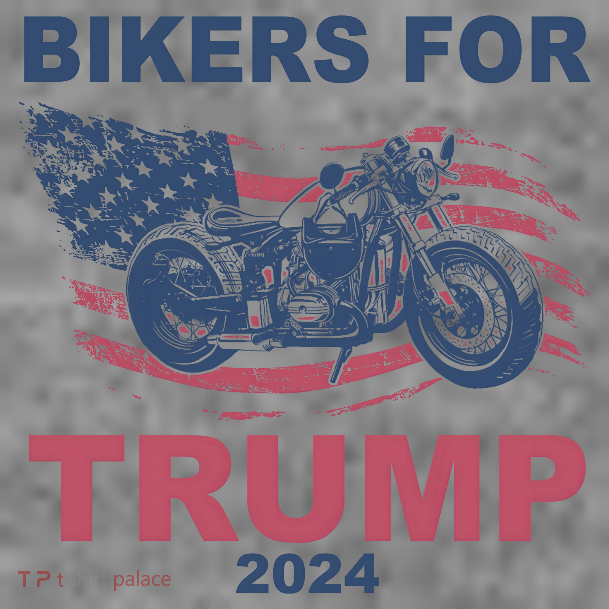 Bikers For Trump 2024 United States Toddler Hoodie