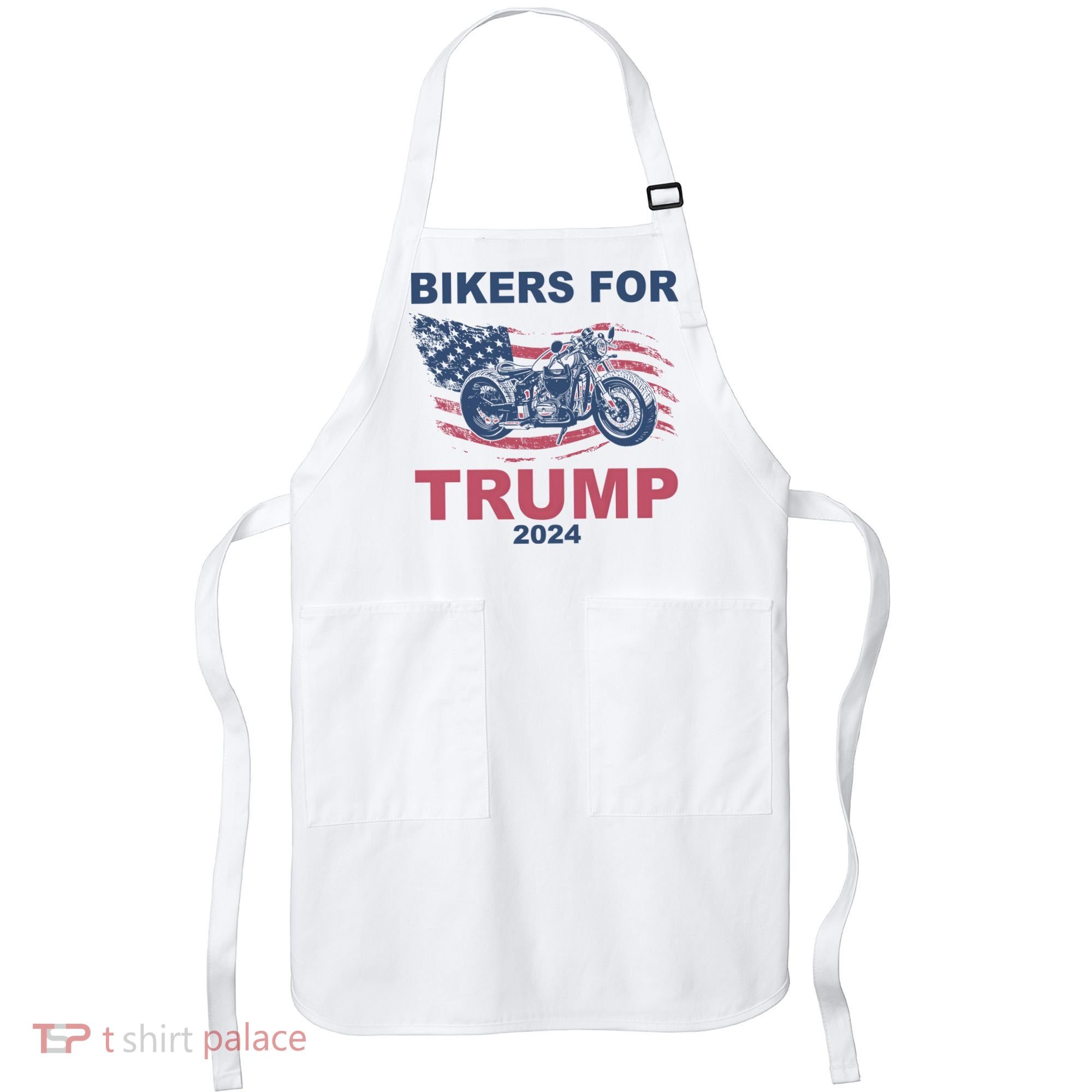 Bikers For Trump 2024 United States Apron