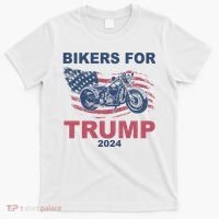 Bikers For Trump 2024 United States T-Shirt thumb 0