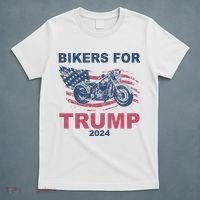 Bikers For Trump 2024 United States T-Shirt thumb 5