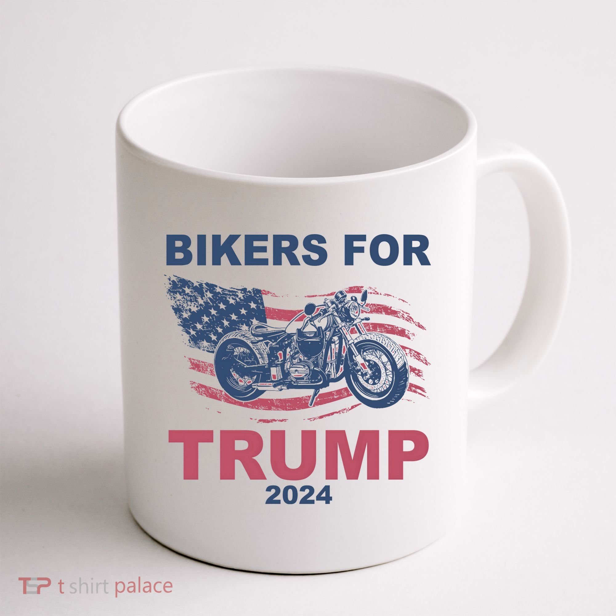 Bikers For Trump 2024 United States Coffee Mug