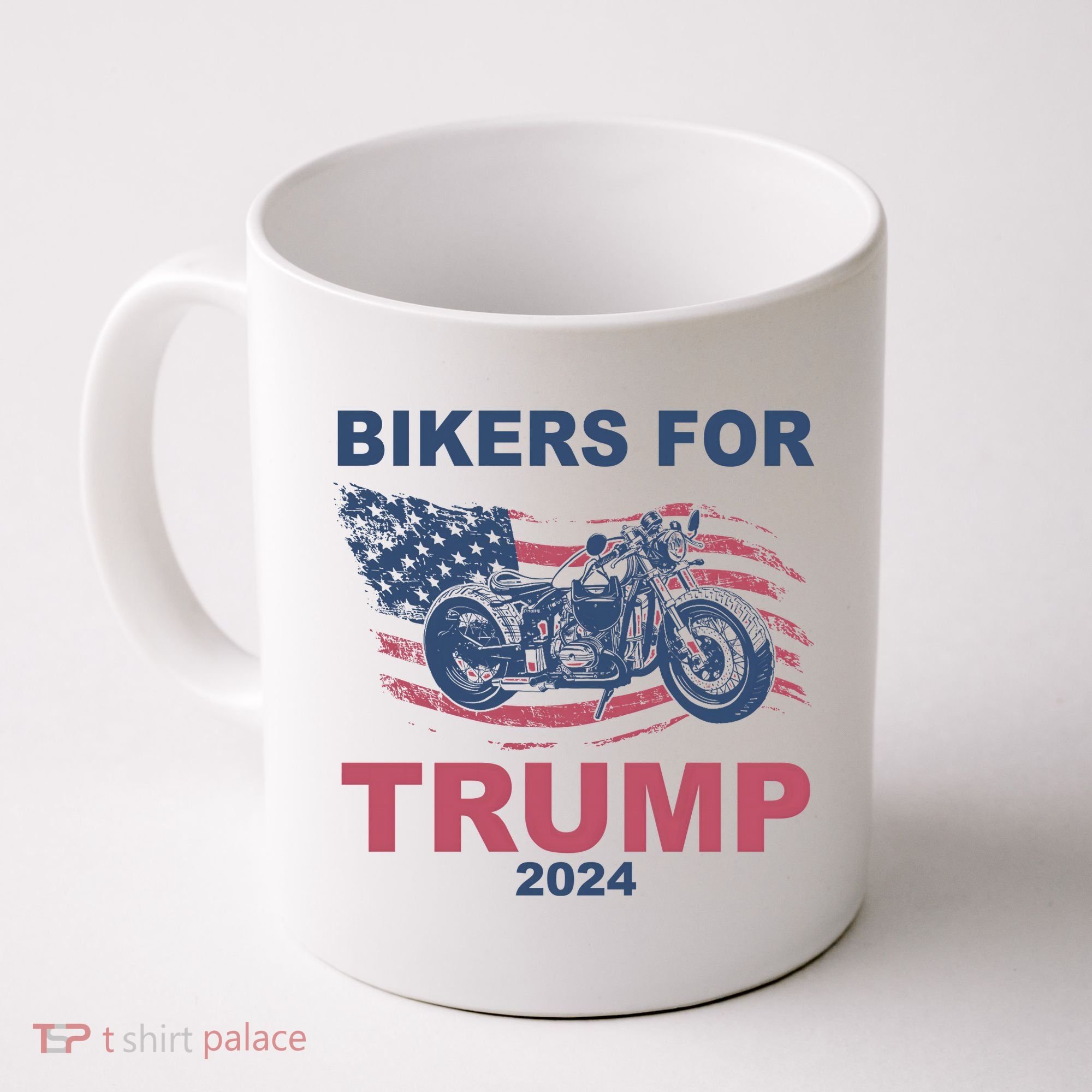 Bikers For Trump 2024 United States Coffee Mug