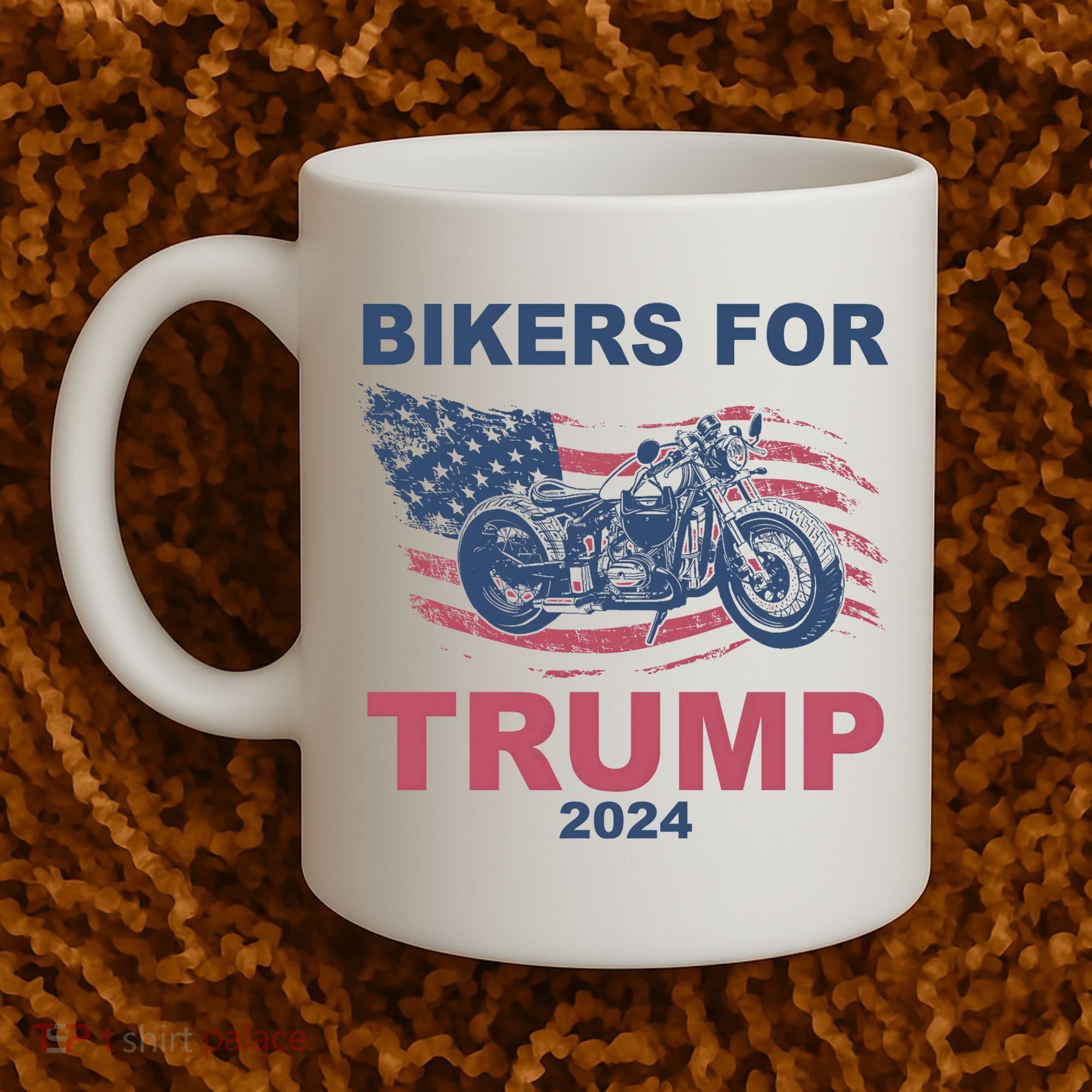 Bikers For Trump 2024 United States Coffee Mug