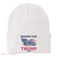 Bikers For Trump 2024 United States Beanie thumb 0