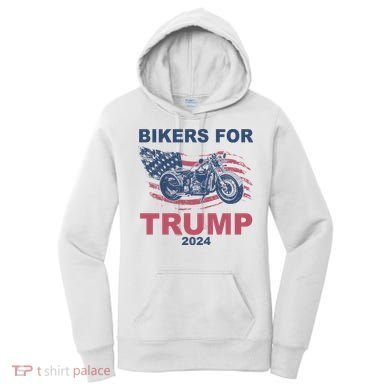 Bikers For Trump 2024 United States Women's Hoodie