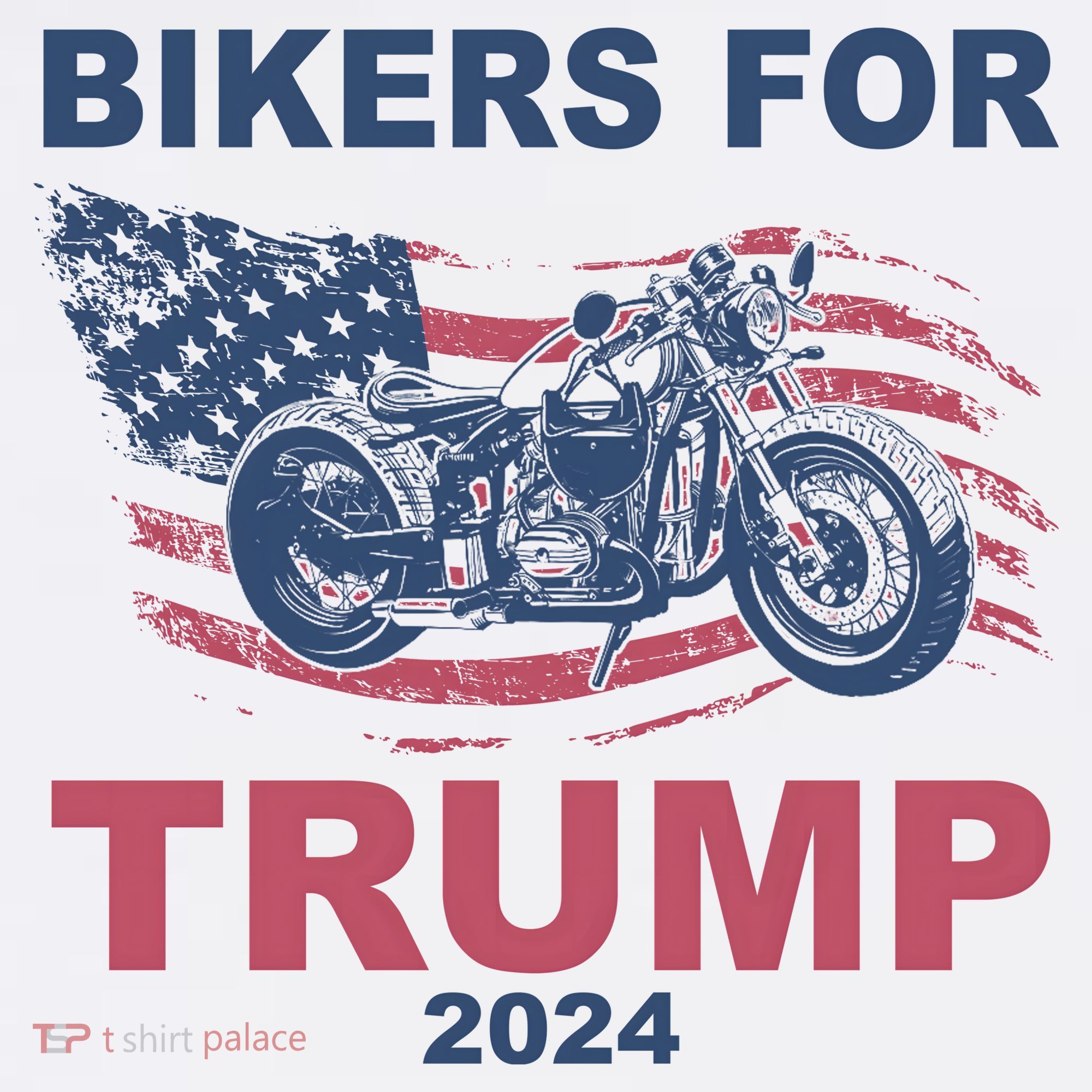 Bikers For Trump 2024 United States Women's Hoodie
