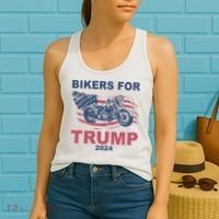 Bikers For Trump 2024 United States Women's Tank Top thumb 2