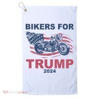 Bikers For Trump 2024 United States Golf Towel thumb 0