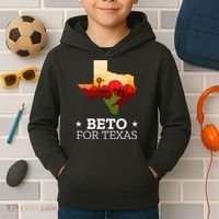 Beto For Texas Beto For Governor Kids Hoodie thumb 2