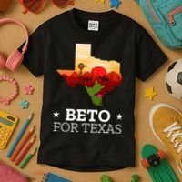 Beto For Texas Beto For Governor Kids T-Shirt thumb 3