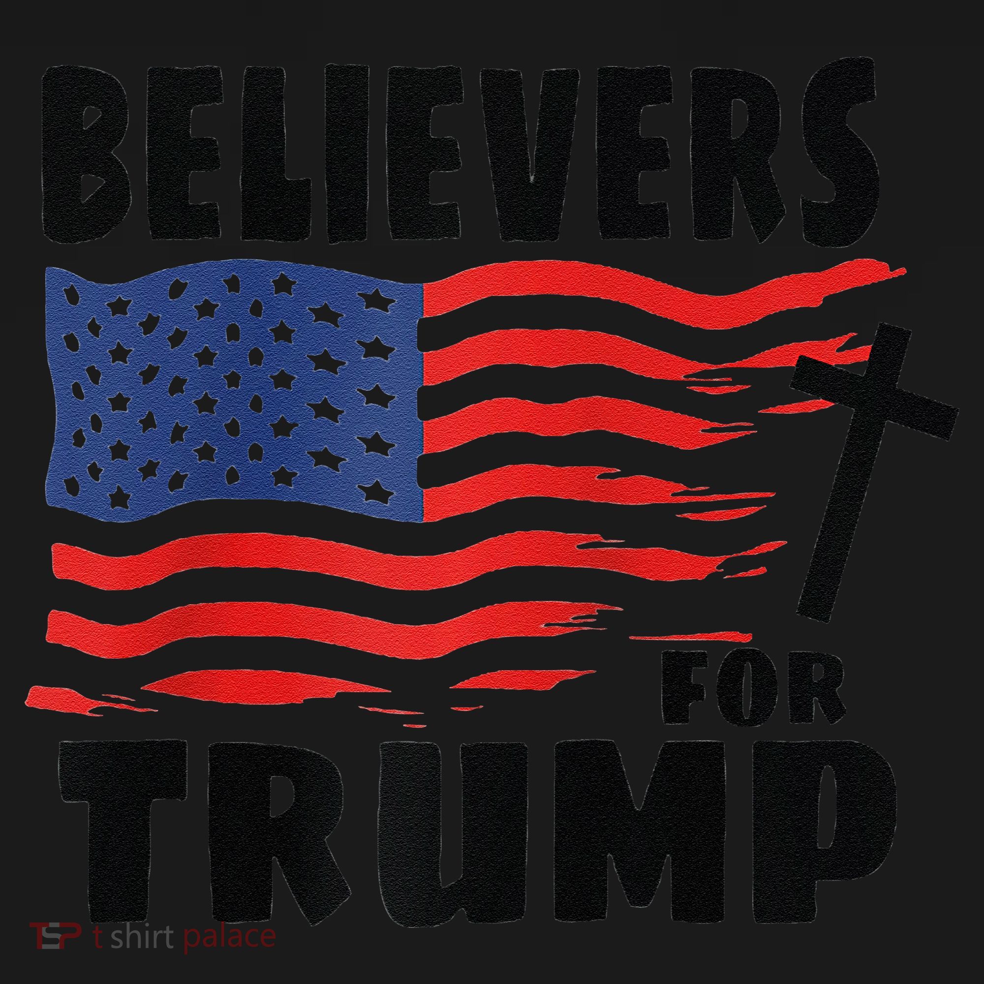 Believers For Trump Christians For Trump 2024 Raglan Coaster