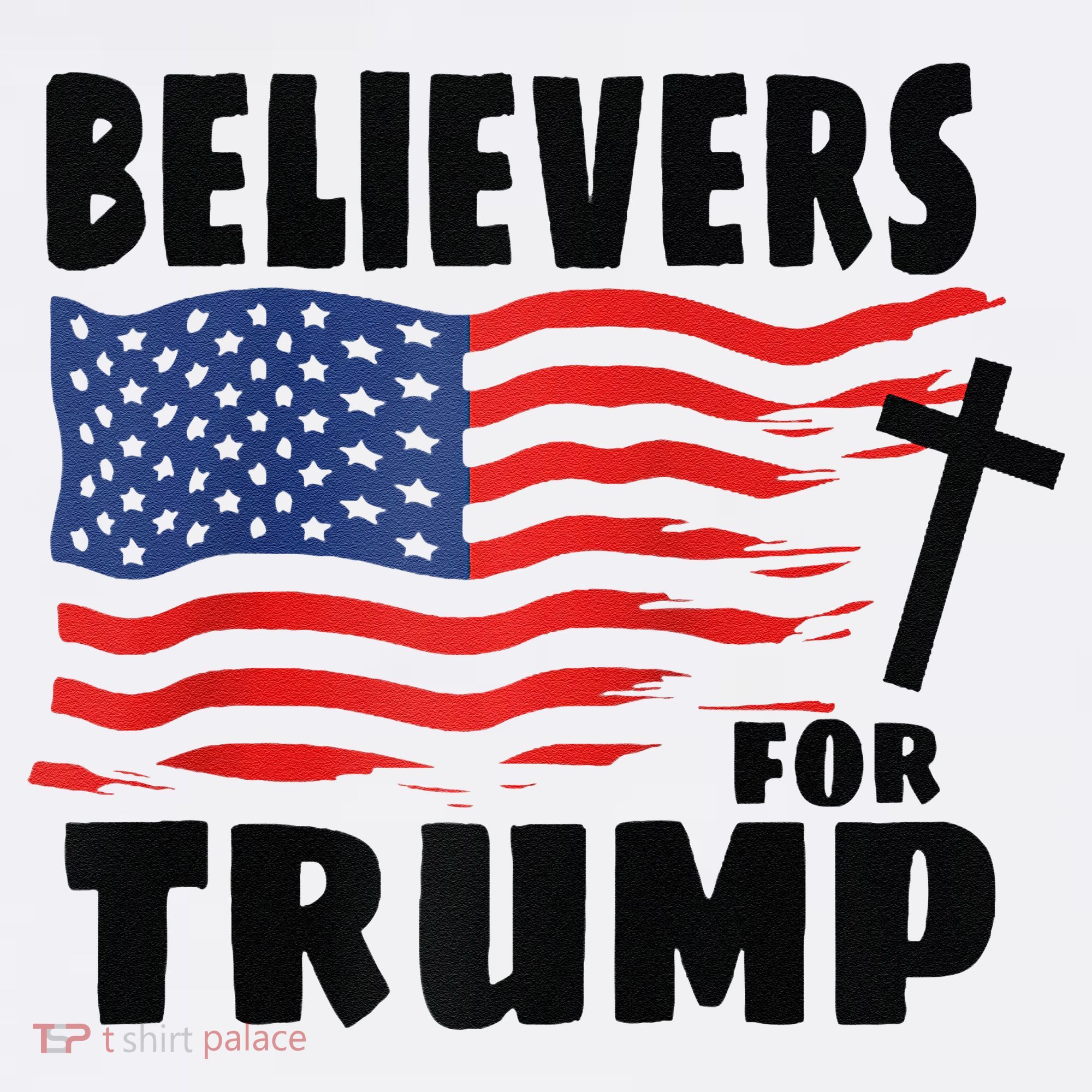 Believers For Trump Christians For Trump 2024 Raglan Sweatshirt