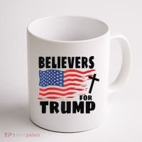 Believers For Trump Christians For Trump 2024 Raglan Coffee Mug thumb 1