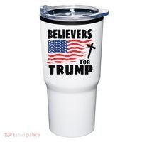 Believers For Trump Christians For Trump 2024 Raglan Tumbler thumb 0