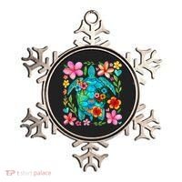 Boho Floral Turtle Save The Sea Turtle Ocean Animals Outfit Ornament thumb 0