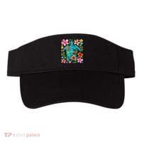 Boho Floral Turtle Save The Sea Turtle Ocean Animals Outfit Visor thumb 0