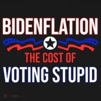 Biden Flation The Cost Of Voting Stupid Toddler Hoodie thumb 2