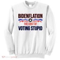 Biden Flation The Cost Of Voting Stupid Sweatshirt thumb 0