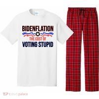 Biden Flation The Cost Of Voting Stupid Pajama Set thumb 0