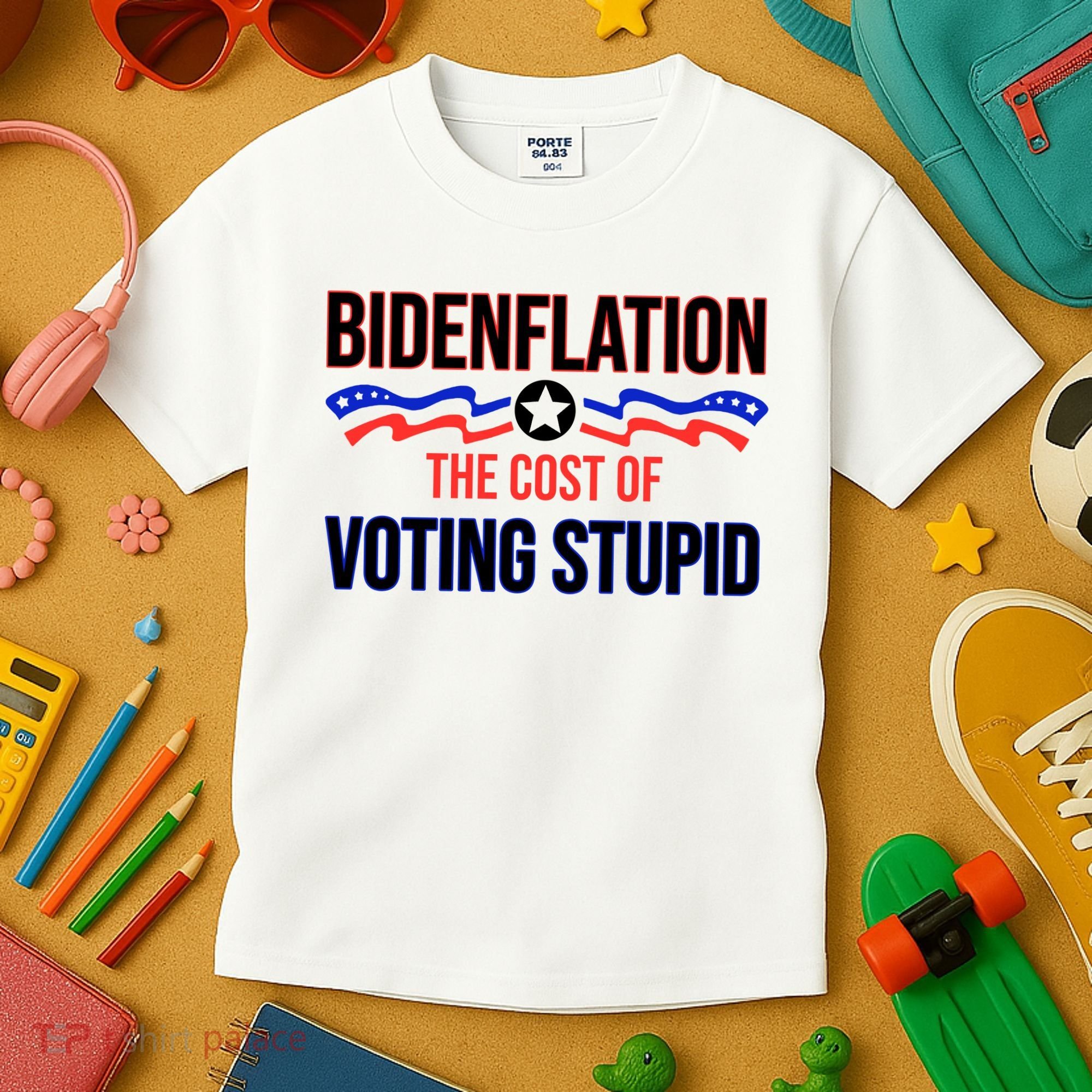 Biden Flation The Cost Of Voting Stupid Kids T-Shirt