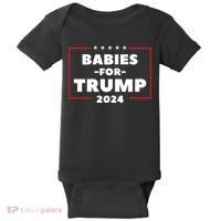 Babies For Trump 2024 Baby Bodysuit thumb 0