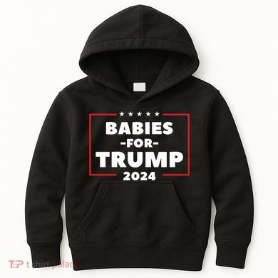 Babies For Trump 2024 Kids Hoodie