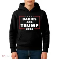 Babies For Trump 2024 Kids Hoodie thumb 4
