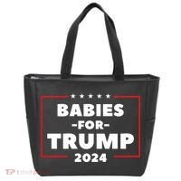 Babies For Trump 2024 Tote Bag thumb 0