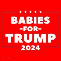 Babies For Trump 2024 Santa Hat thumb 1