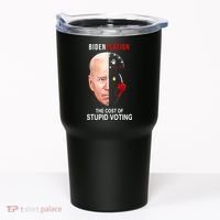 Biden Flation The Cost Of Stupid Voting Gas Funny Tumbler thumb 0