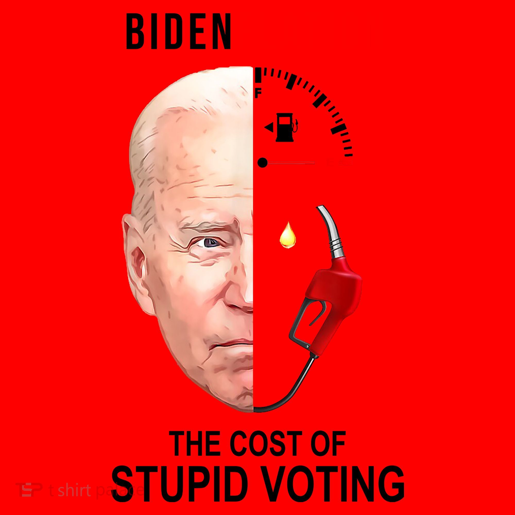 Biden Flation The Cost Of Stupid Voting Gas Funny Santa Hat