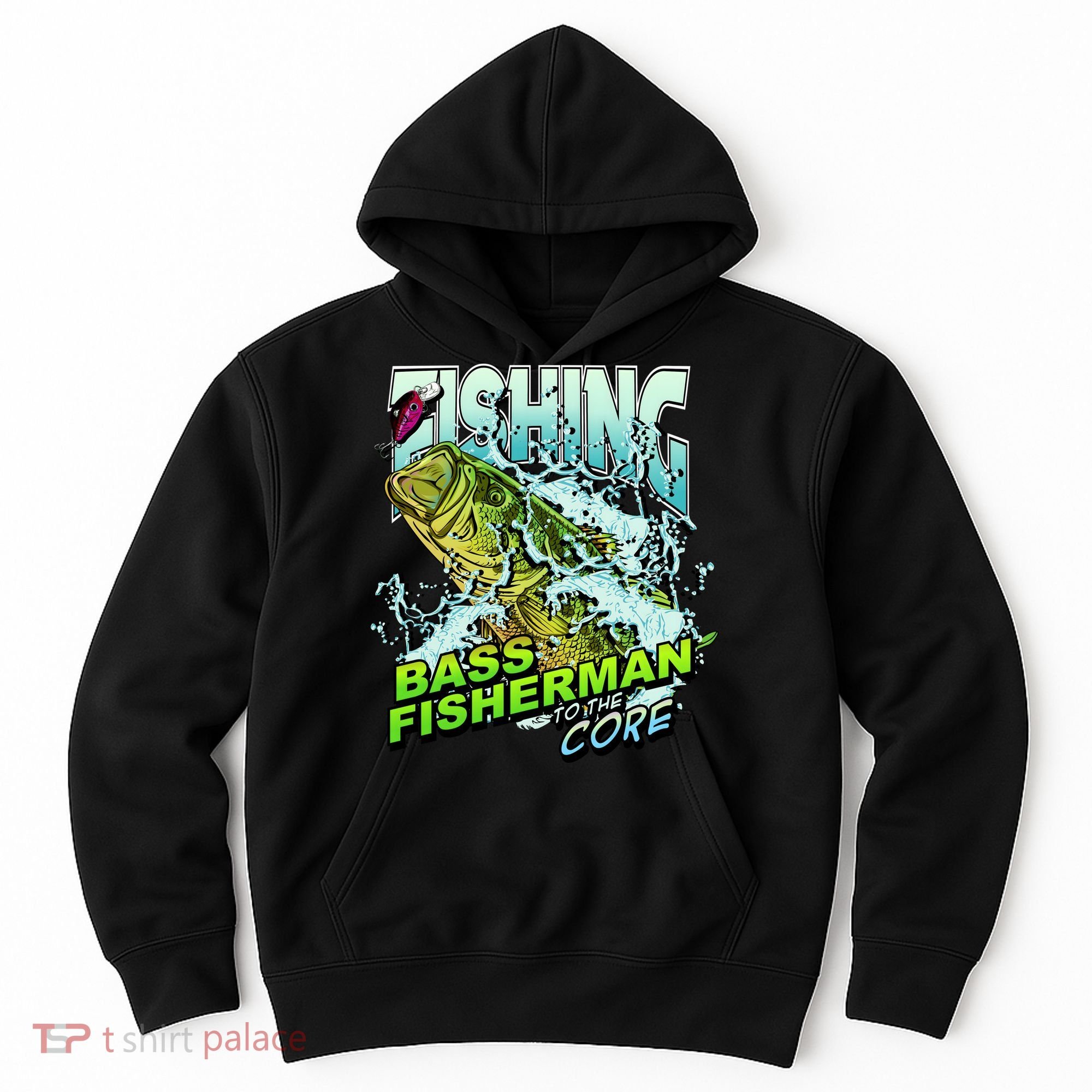 Bass Fisherman To The Core Hoodie