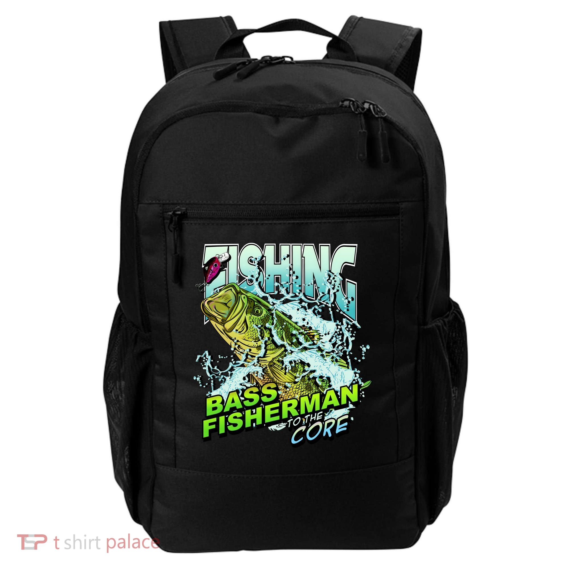 Bass Fisherman To The Core Backpack