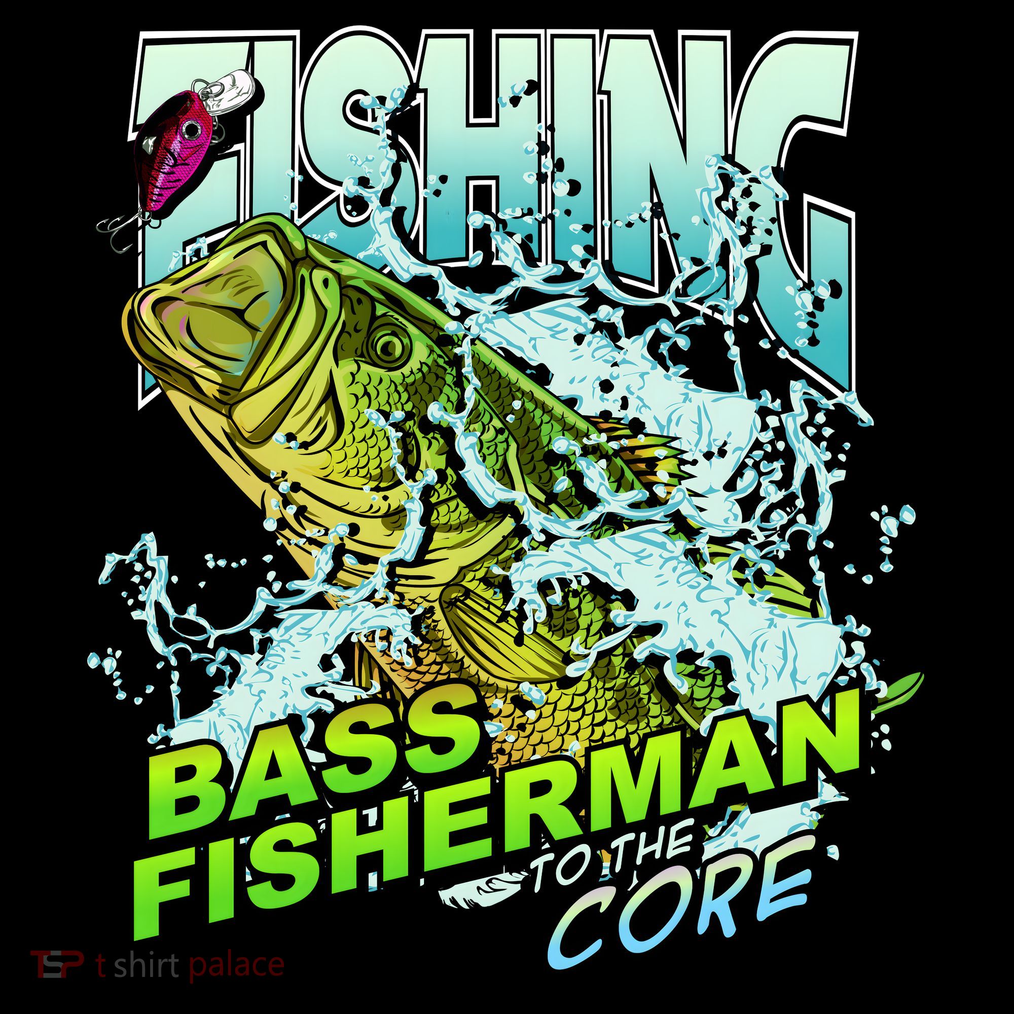 Bass Fisherman To The Core Women's Hoodie