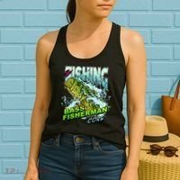 Bass Fisherman To The Core Women's Tank Top thumb 2