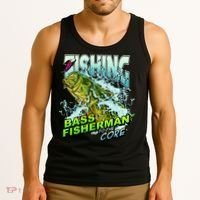 Bass Fisherman To The Core Tank Top thumb 3