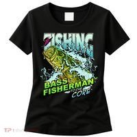 Bass Fisherman To The Core Women's T-Shirt thumb 0