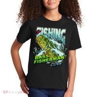 Bass Fisherman To The Core Kids T-Shirt thumb 2