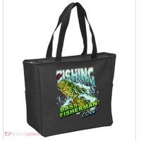 Bass Fisherman To The Core Tote Bag thumb 2