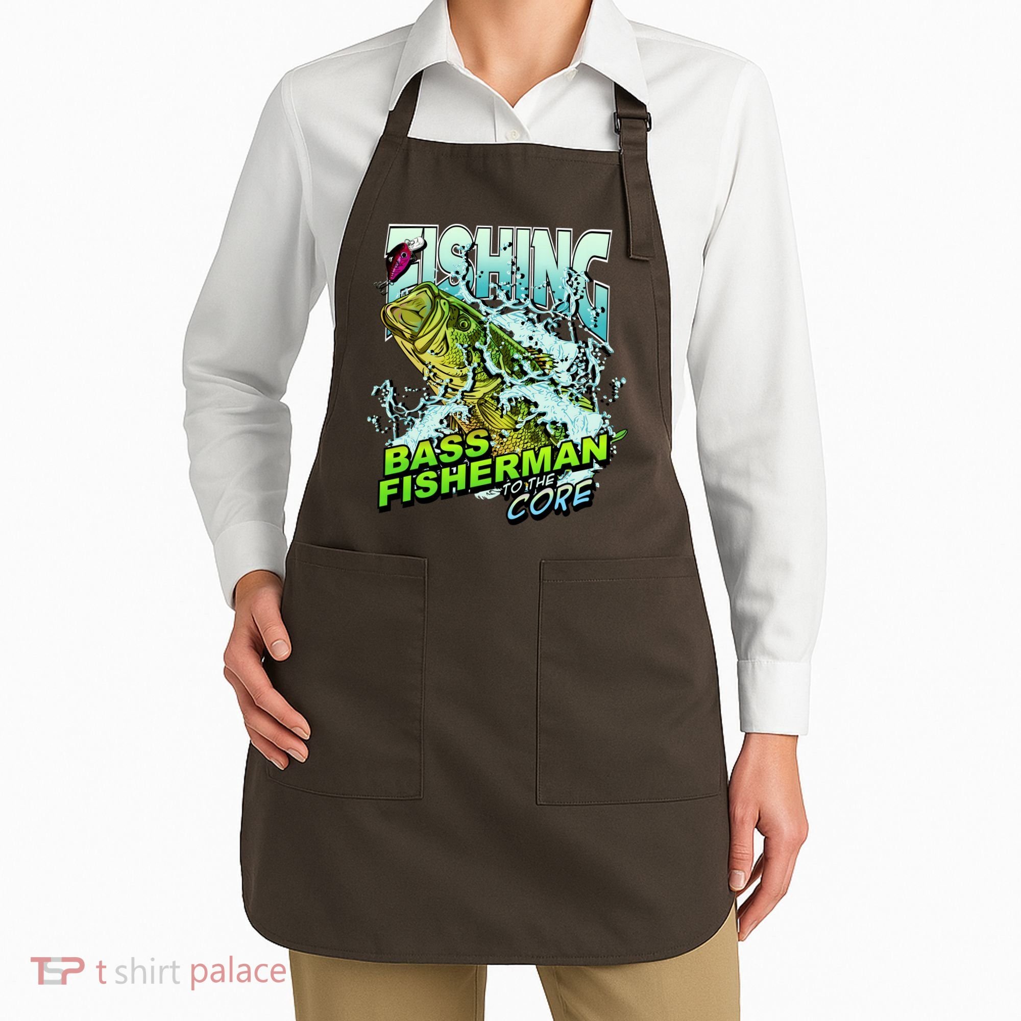 Bass Fisherman To The Core Apron