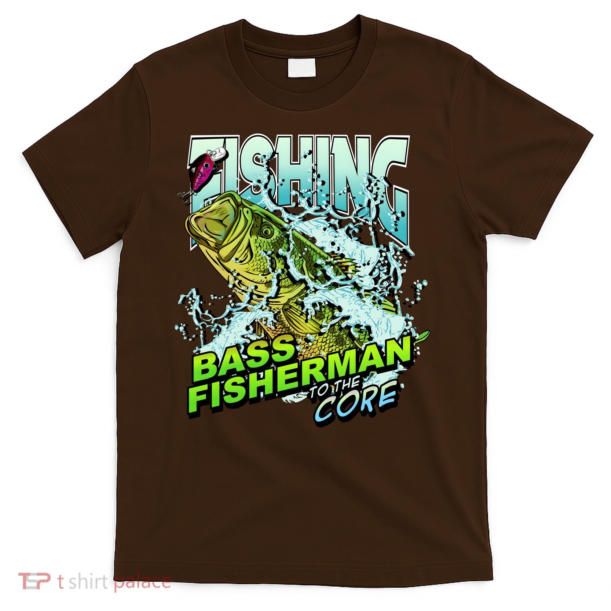 Bass Fisherman To The Core T-Shirt
