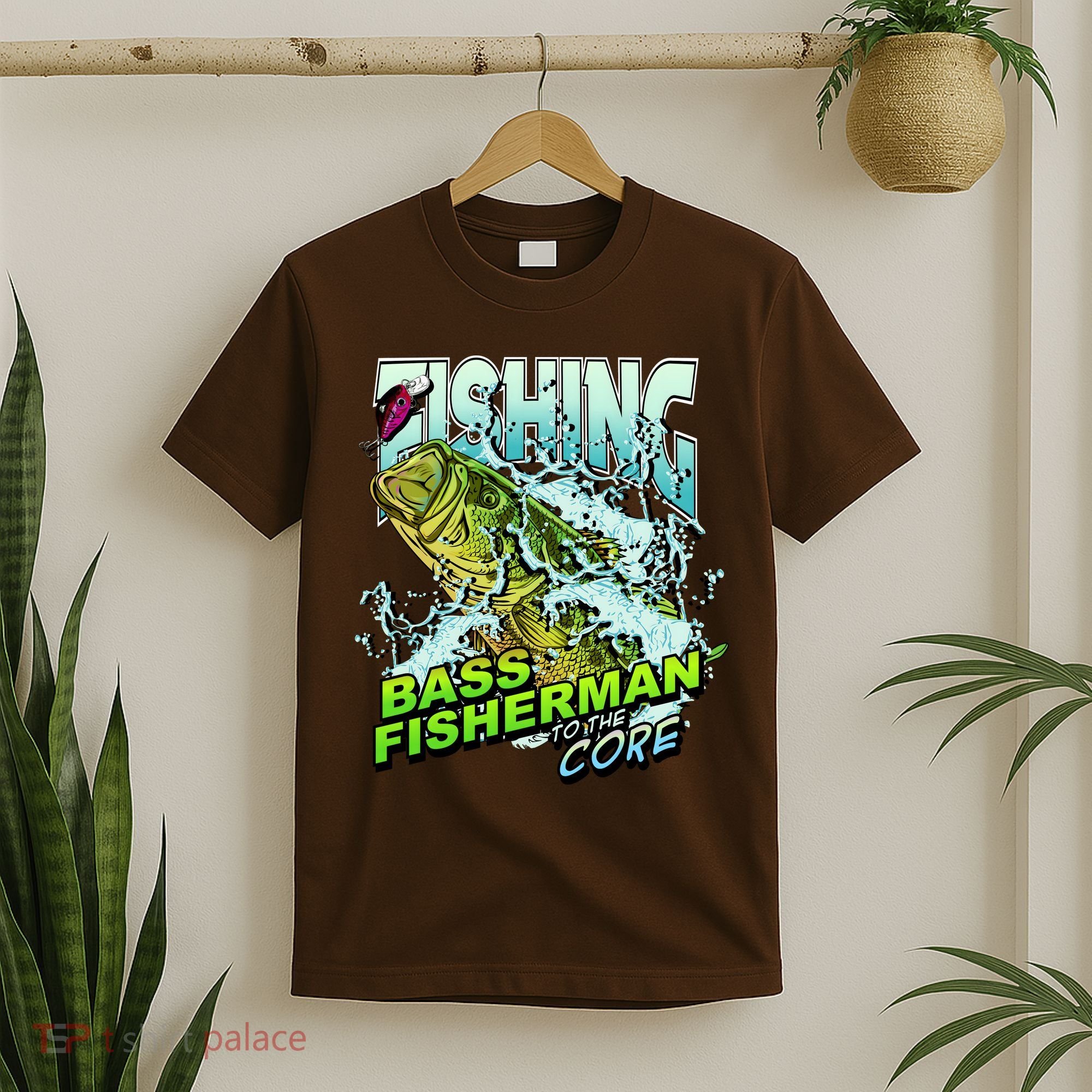 Bass Fisherman To The Core T-Shirt