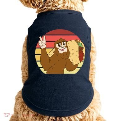 Big Foot Taco Peace Out Sunset Doggie Tank