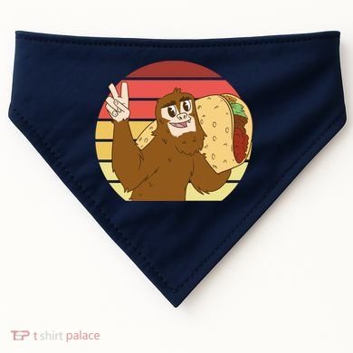Big Foot Taco Peace Out Sunset USA-Made Doggie Bandana