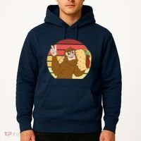 Big Foot Taco Peace Out Sunset Hoodie thumb 2