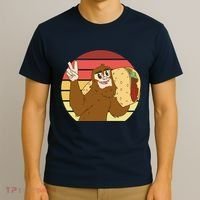 Big Foot Taco Peace Out Sunset T-Shirt thumb 3